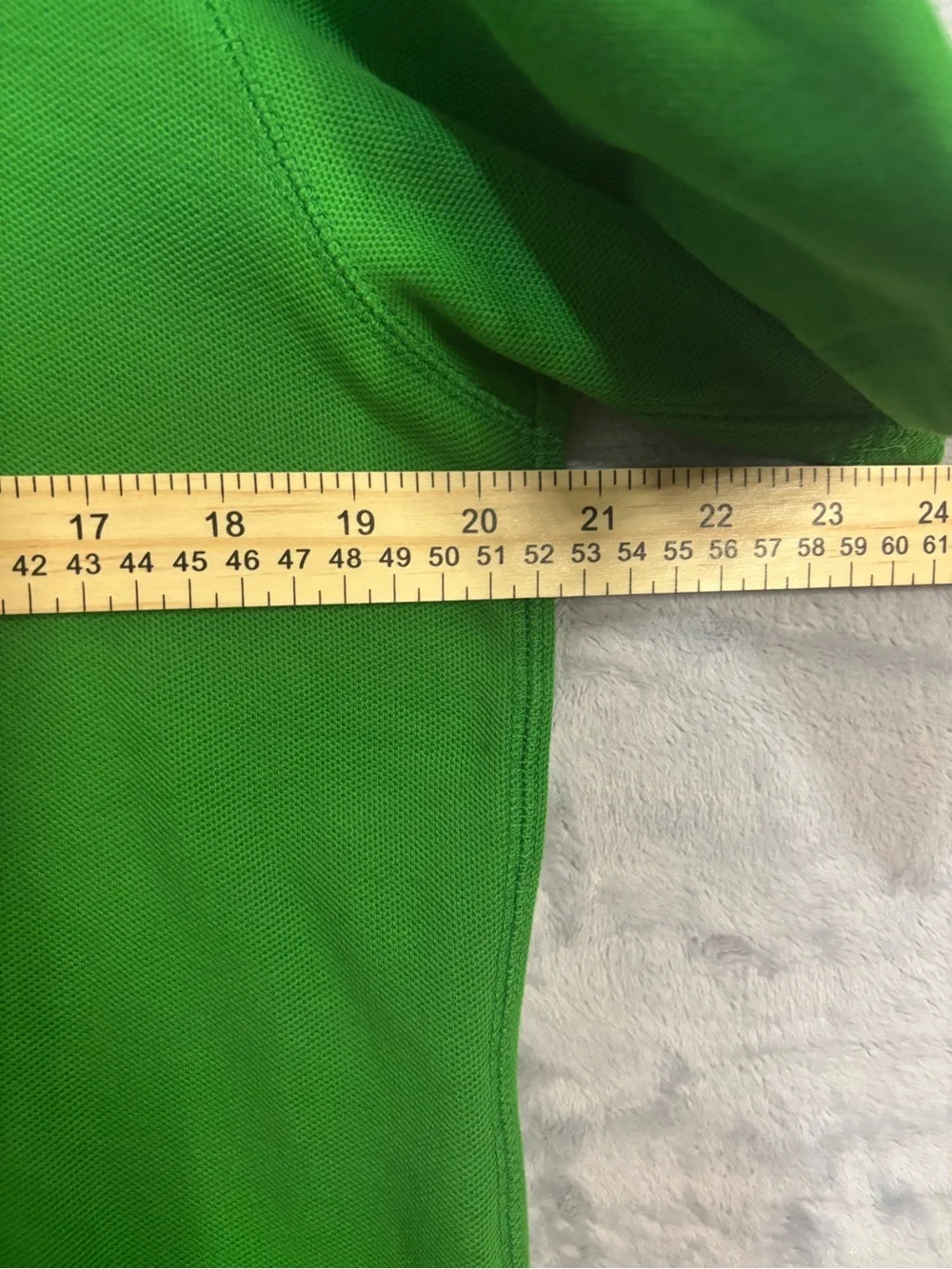 Vtg Nike Air Jordan Green Elephant Print Polo Shirt L